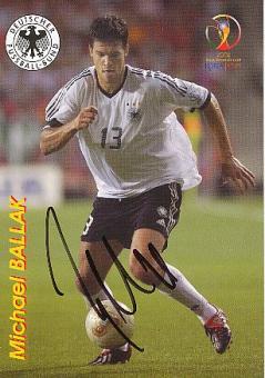 Michael Ballack  DFB   WM 2002  Fußball Autogrammkarte original signiert 