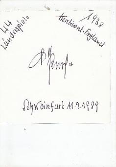 Andreas Kupfer † 2001  DFB  Fußball Autogramm Blatt original signiert 