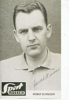 Horst Schnoor  Hamburger SV  Fußball Autogramm Foto original signiert 