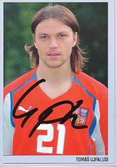 Tomas Ujfalusi  Tschechien  Fußball Autogrammkarte original signiert 