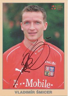 Vladimir Smicer  Tschechien  Fußball Autogrammkarte original signiert 