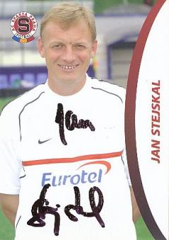 Jan Stejskal  Sparta Prag   Fußball Autogrammkarte original signiert 