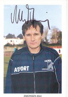 Allan Simonsen  Luxemburg  Fußball Autogrammkarte original signiert 