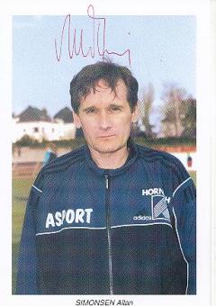 Allan Simonsen  Luxemburg  Fußball Autogrammkarte original signiert 