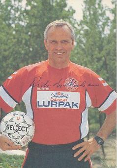 Richard Möller Nielsen † 2014  Dänemark  Fußball Autogrammkarte original signiert 