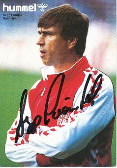 Sepp Piontek  Dänemark  Fußball Autogrammkarte original signiert 