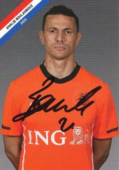 Khalid Boulahrouz  Holland  Fußball Autogrammkarte original signiert 