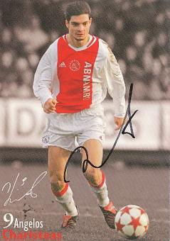 Angelos Charisteas  Ajax Amsterdam  Fußball Autogrammkarte original signiert 