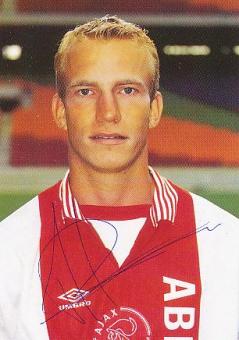 Peter Hoekstra   Ajax Amsterdam  Fußball Autogrammkarte original signiert 
