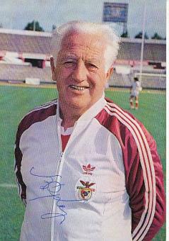 Lajos Baroti † 2005  Benfica Lissabon   Fußball Autogrammkarte original signiert 