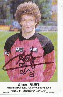 Albert Rust  FC Sochaux  Fußball Autogrammkarte original signiert 