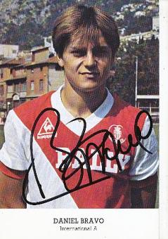 Daniel Bravo AS Monaco  Fußball Autogrammkarte original signiert 