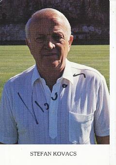 Stefan Kovacs † 1995  AS Monaco  Fußball Autogrammkarte original signiert 