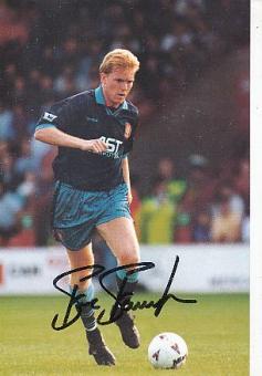 Steve Staunton Aston Villa  Fußball Autogrammkarte original signiert 