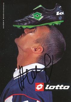 Andriy Shevchenko    AC Mailand  Fußball Autogrammkarte original signiert 
