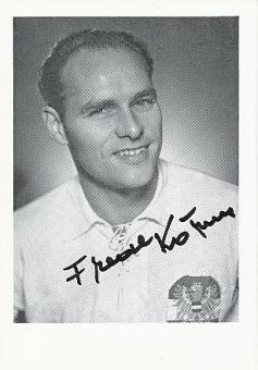 Alfred "Fredi" Körner † 2020 Österreich WM 1954  Fußball Autogrammkarte original signiert 