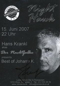 Hans Krankl  Österreich   Fußball Autogrammkarte original signiert 