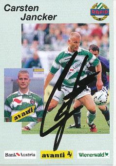 Carsten Jancker  Rapid  Rapid Wien  Fußball Autogrammkarte original signiert 
