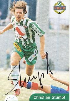 Christian Stumpf  Rapid  Rapid Wien  Fußball Autogrammkarte original signiert 