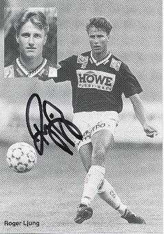 Roger Ljung  FC Admira Wacker  Fußball Autogrammkarte original signiert 