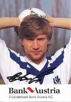 Sergej Dimitrjev † 2022  FC Stahl Linz  Fußball Autogrammkarte original signiert 