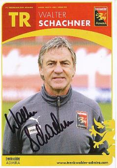 Walter Schachner  FC Admira Mödling  Fußball Autogrammkarte original signiert 
