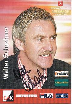 Walter Schachner  GAK  Grazer AK  Fußball Autogrammkarte original signiert 
