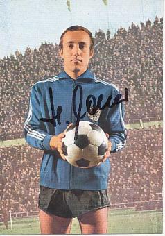 Horst Wolter  DFB   WM 1970 Bergmann Fußball 10 x 15 cm Autogrammkarte original signiert 