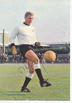 Klaus Dieter Sieloff † 2011  DFB   WM 1970 Bergmann Fußball 10 x 15 cm Autogrammkarte original signiert 