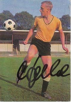 Siegfried Held  DFB &  Borussia Dortmund  Aral  Bergmann Fußball 10 x 15 cm Autogrammkarte original signiert 