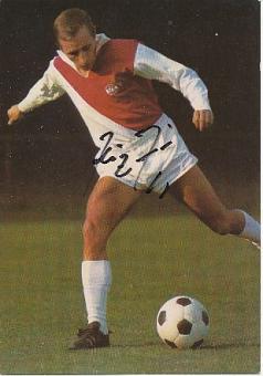 Heinz Hornig  DFB &  FC Köln  Aral  Bergmann Fußball 10 x 15 cm Autogrammkarte original signiert 
