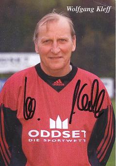Wolfgang Kleff  Oddset Lotto   Fußball  Autogrammkarte  original signiert 