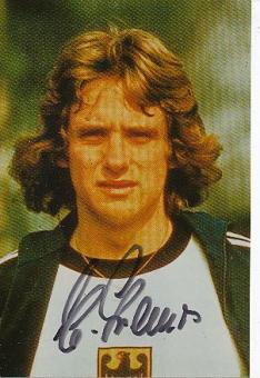 Helmut Kremers   DFB Weltmeister WM 1974  Fußball Autogramm Foto original signiert 