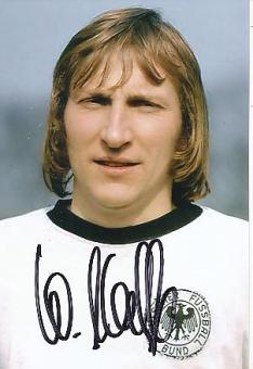 Wolfgang Kleff  DFB Weltmeister WM 1974  Fußball Autogramm Foto original signiert 