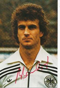 Rainer Bonhof  DFB Weltmeister WM 1974  Fußball Autogramm Foto original signiert 