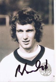 Rainer Bonhof  DFB Weltmeister WM 1974  Fußball Autogramm Foto original signiert 