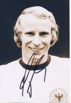 Berti Vogts  DFB Weltmeister WM 1974  Fußball Autogramm Foto original signiert 