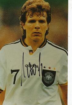 Andreas Möller  DFB Weltmeister WM 1990  Fußball Autogramm Foto original signiert 