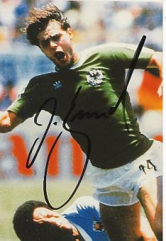 Thomas Berthold  DFB Weltmeister WM 1990  Fußball Autogramm Foto original signiert 