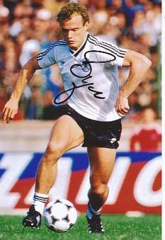 Hans Peter Briegel  DFB  WM 1986  Fußball Autogramm Foto original signiert 