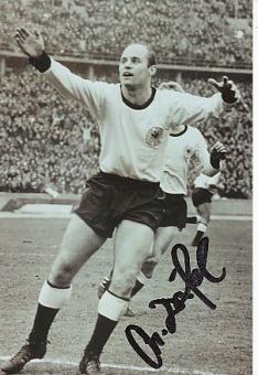 Gert "Charly" Dörfel   DFB  Fußball Autogramm Foto original signiert 
