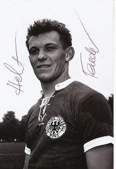 Helmut Faeder † 2014   DFB  Fußball Autogramm Foto original signiert 