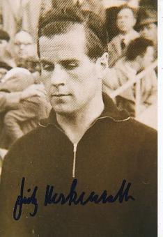 Fritz Herkenrath † 2016  DFB   Fußball Autogramm Foto original signiert 