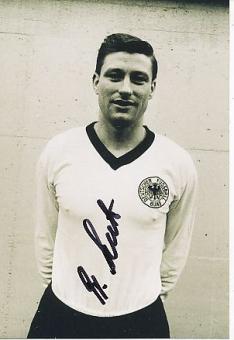Friedel Lutz † 2023   DFB   Fußball Autogramm Foto original signiert 
