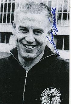 Günter Sawitzki † 2020   DFB   Fußball Autogramm Foto original signiert 