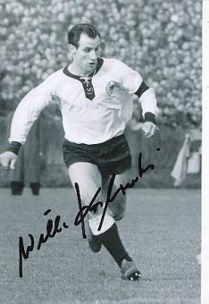 Willi Koslowski   DFB    Fußball Autogramm Foto original signiert 