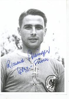 Richard Gottinger  † 2008  DFB  Fußball Autogramm Foto original signiert 