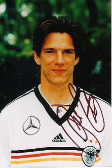 Christian Ziege   DFB   Fußball Autogramm Foto original signiert 