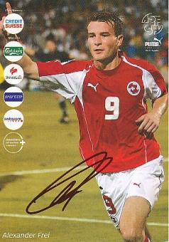 Alexander Frei   Schweiz  Fußball Autogrammkarte  original signiert 