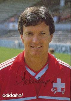 Daniel Jeandupeux   Schweiz  Fußball Autogrammkarte  original signiert 